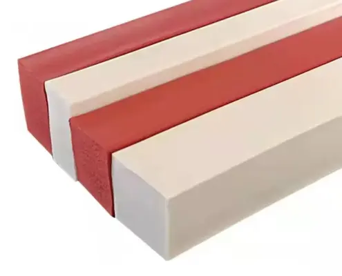 EVA bumper strip red white EVA bumper strip red white