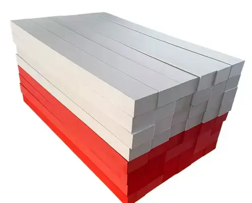 EVA bumper strip white red EVA bumper strip white red