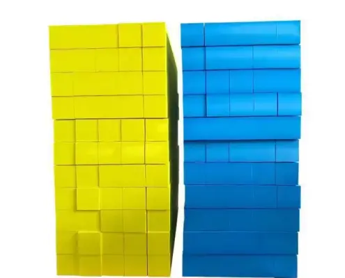 EVA bumper strip yellow blue EVA bumper strip yellow blue