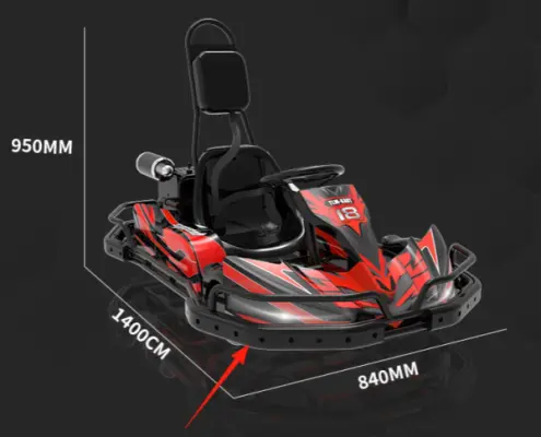 Karting anti-collision frame Karting anti-collision frame