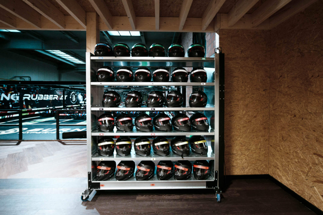 Karting Rack Metal Storage Rack - Wewin Go-kart
