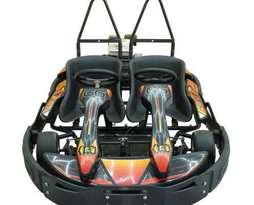 TLM07-D Gas Go Kart Honda GX200 Engine Two Seat Go Kart Kit