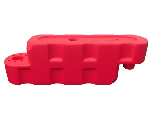 Water-Filled Track Barrier red Water-Filled Track Barrier red