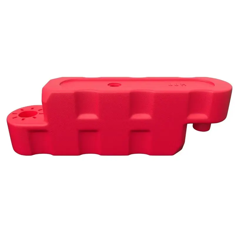 Water-Filled Track Barrier red Water-Filled Track Barrier red
