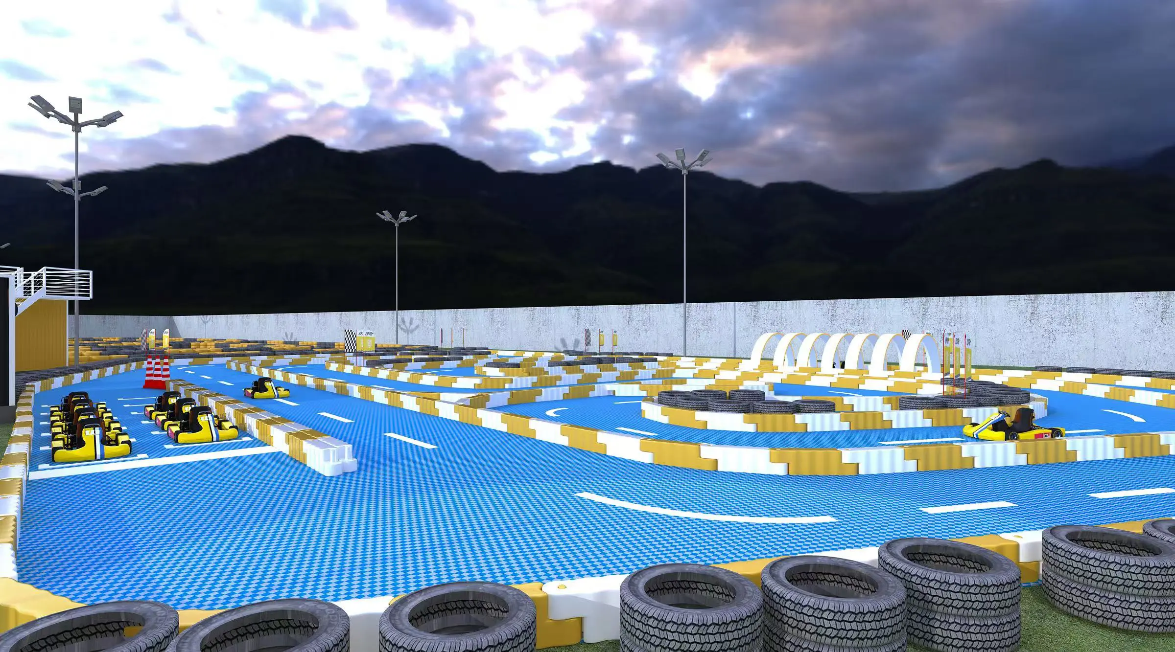 go kart track