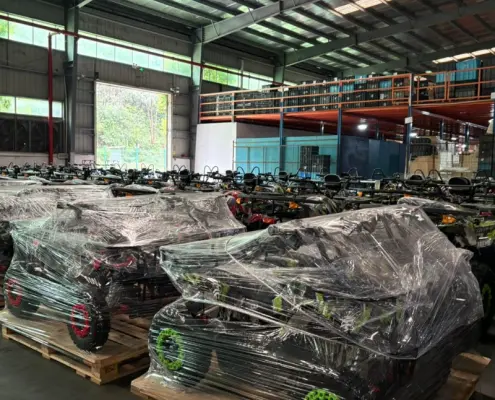 go kart factory warehouse