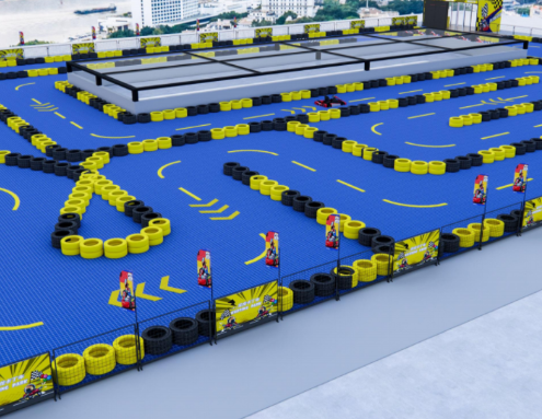 2000m² Outdoor Racing Track
