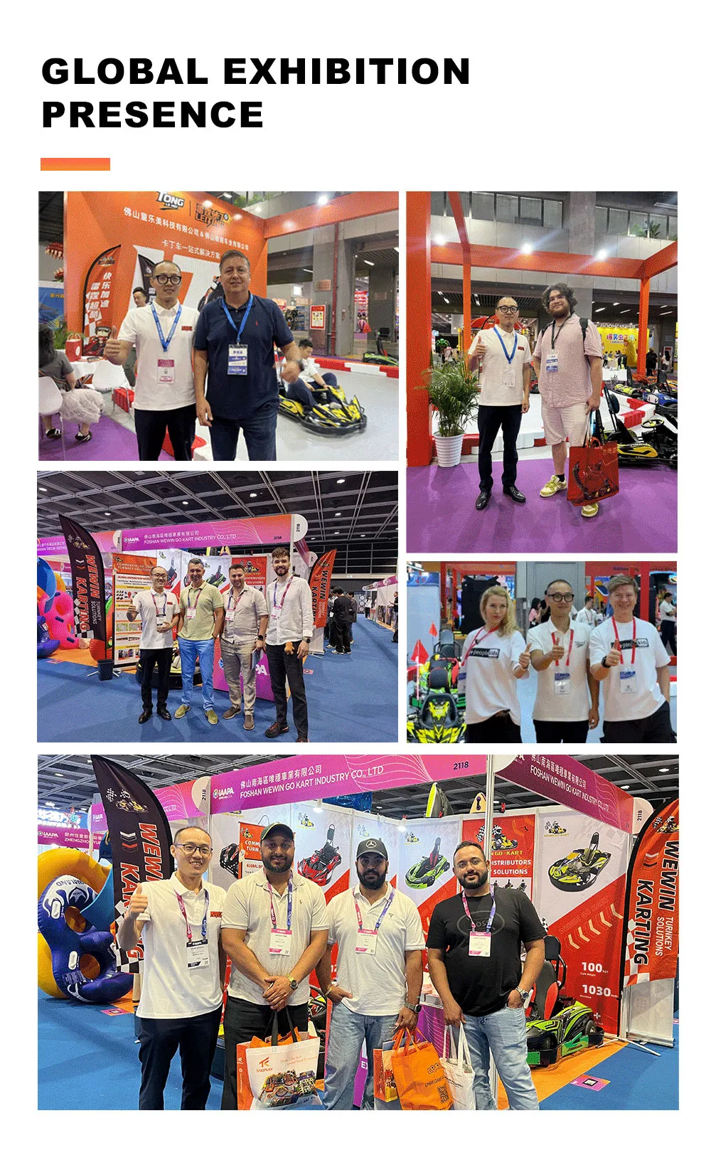 global exhibiton presence