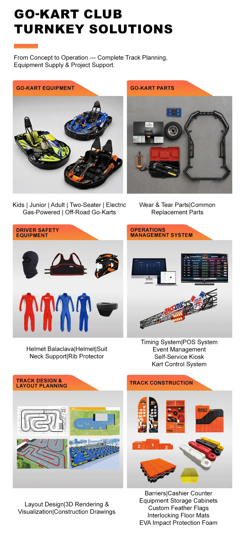 go kart club turnkey solutions